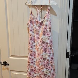 Floral  Athletic Dress  - Pink Floral